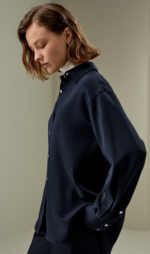 Lilysilk The One Relaxed Fit Silk Shirt