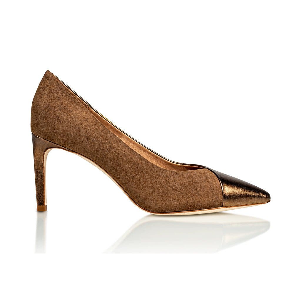 Dominique Pump, Main, color, Bronze