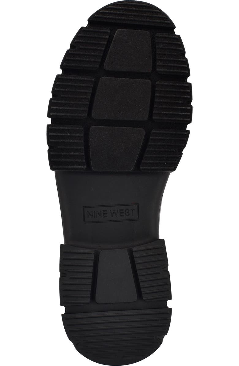 Nine West Kimma Platform Chelsea Boot, Alternate, color, Black/ Black