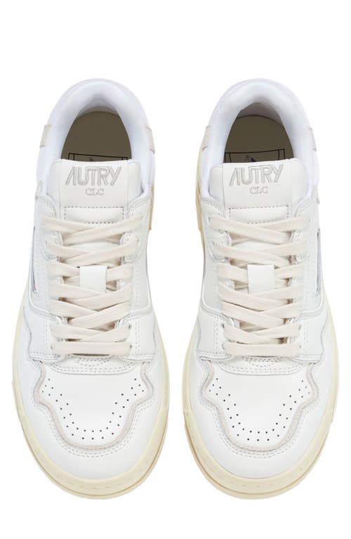 Autry Clc Low Top Sneaker In White