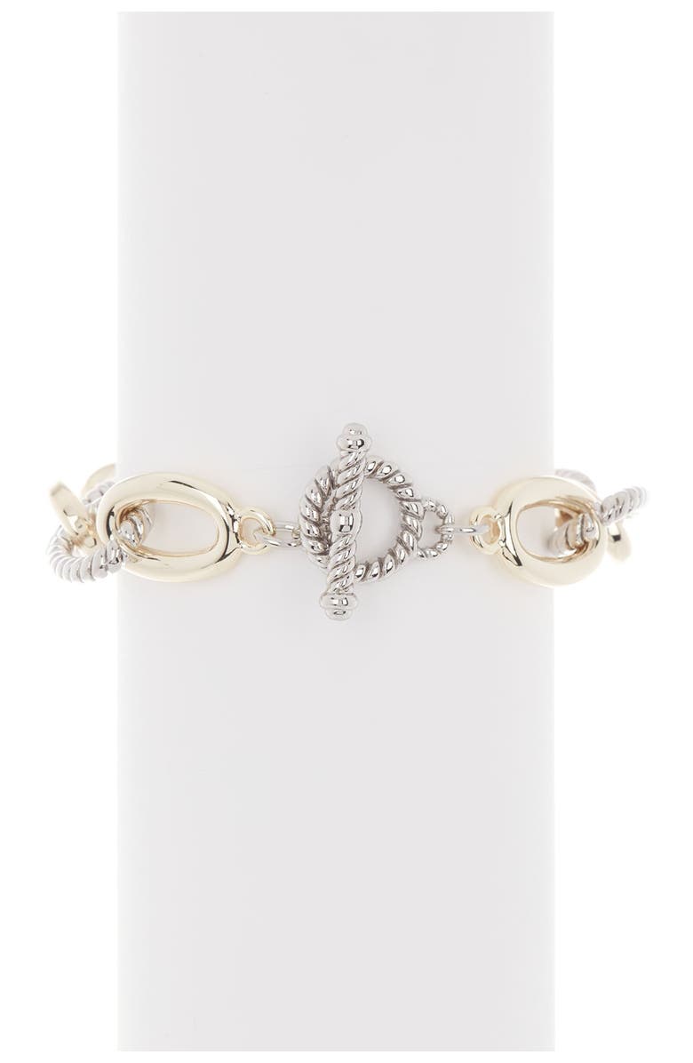 MESHMERISE Twisted Cable Chain Link Bracelet, Alternate, color, 