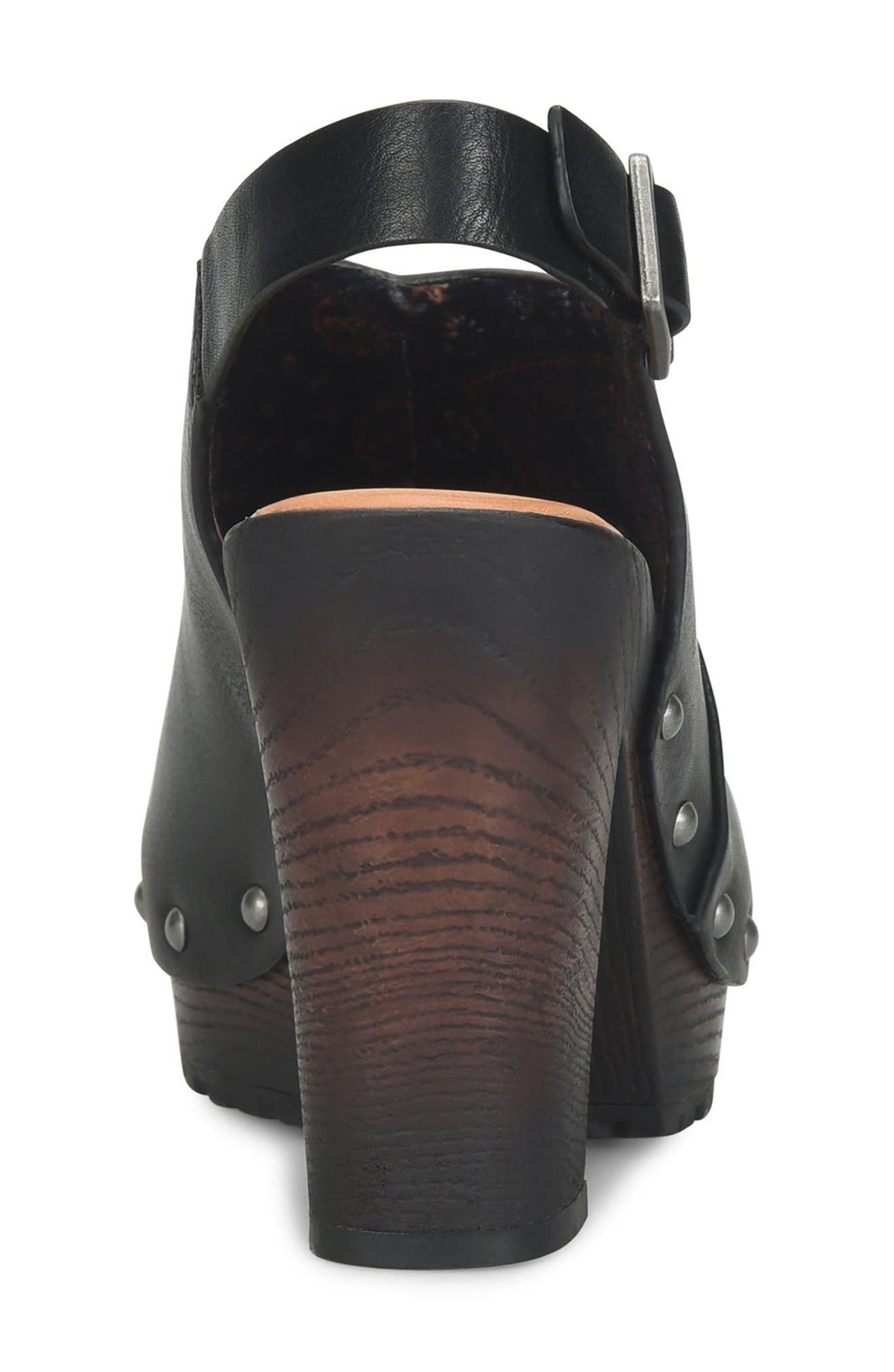 KORKS Annelie Slingback Sandal, Alternate, color, Black