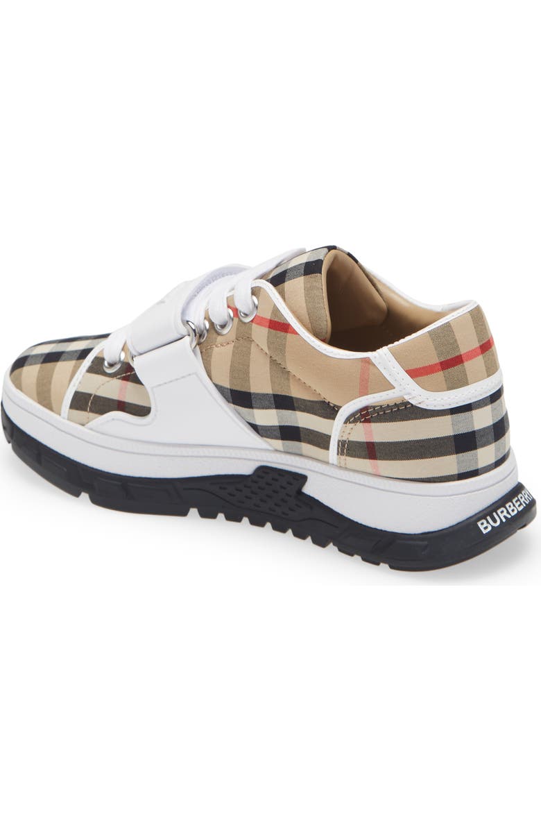 Burberry Union Check Sneaker, Alternate, color,