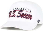 '47 Men's '47 White U.S. Soccer Brushmark Hitch Adjustable Hat
