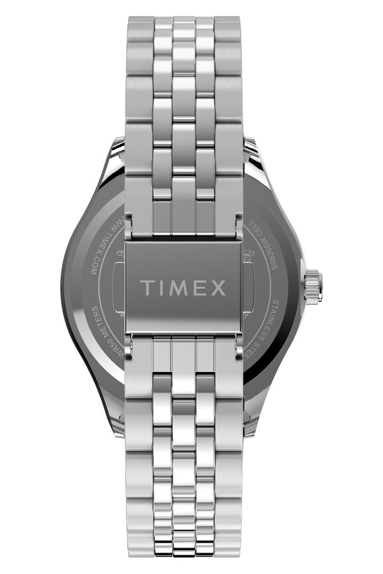 Peanuts Legacy Bracelet Watch, 34mm, Alternate, color, SILVER