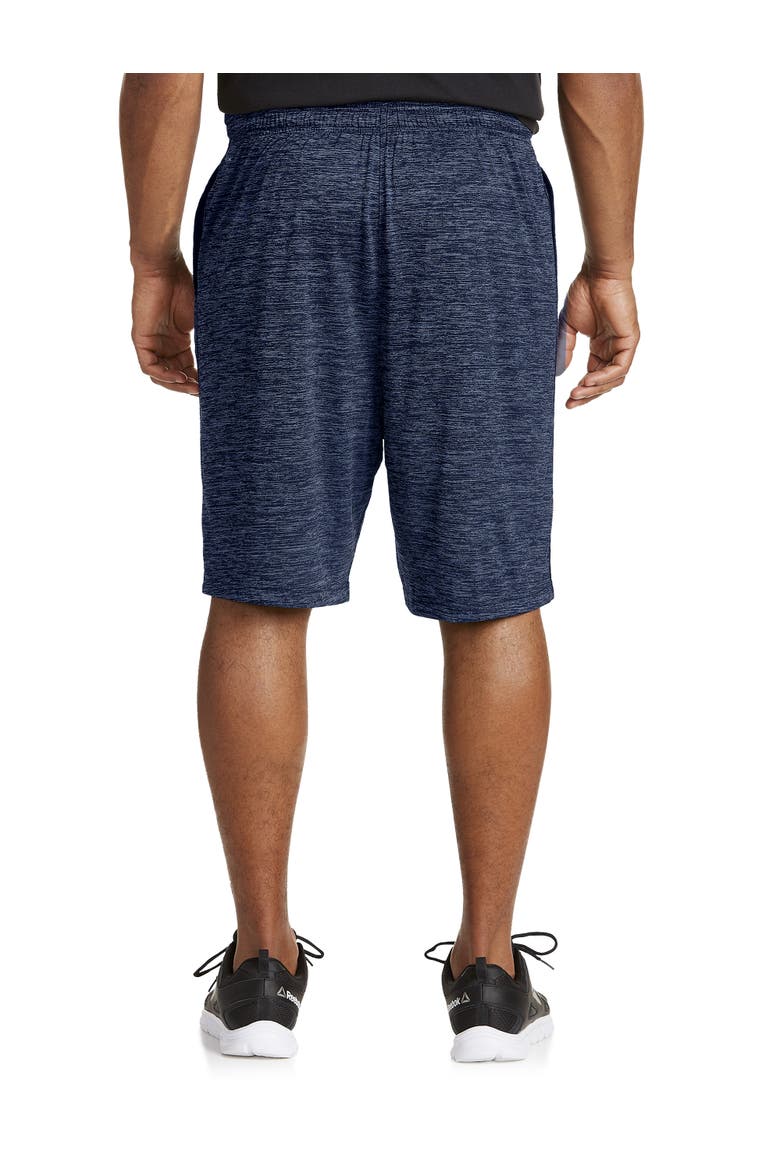 Performance Tech Heather Shorts, Alternate, color, NAVY HEATHER