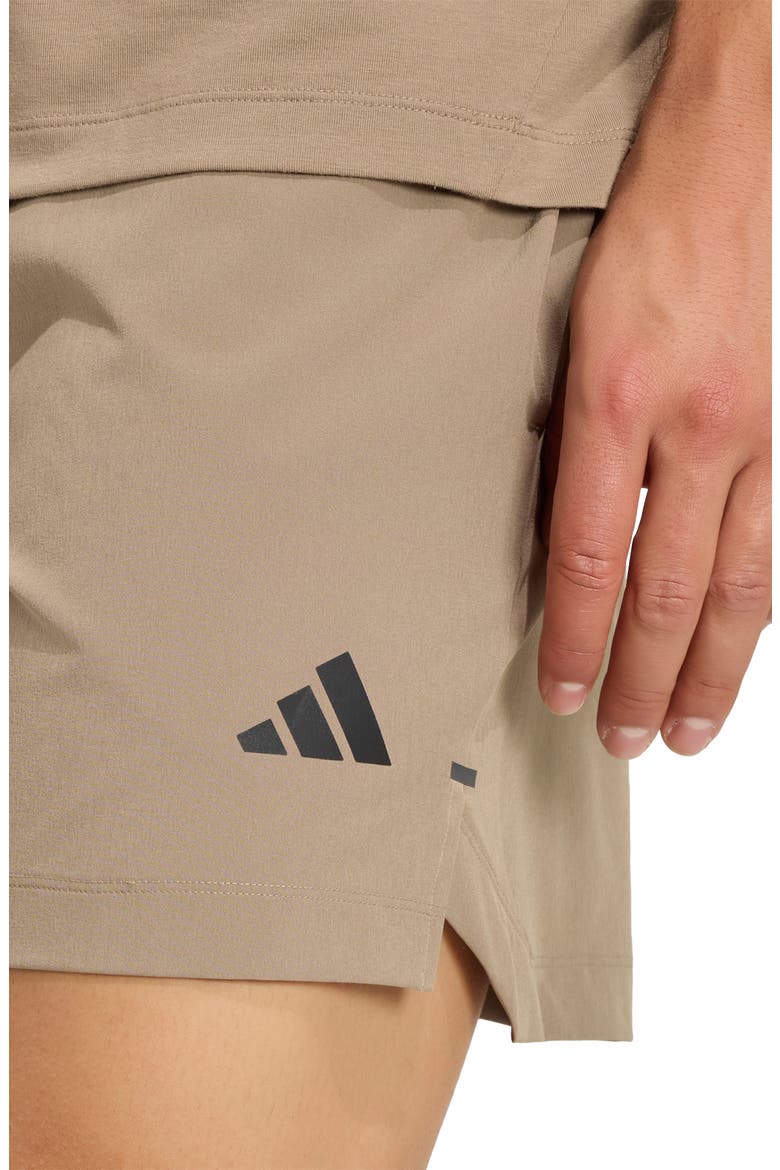 D4T Essentials Shorts, Alternate, color, KHAKI