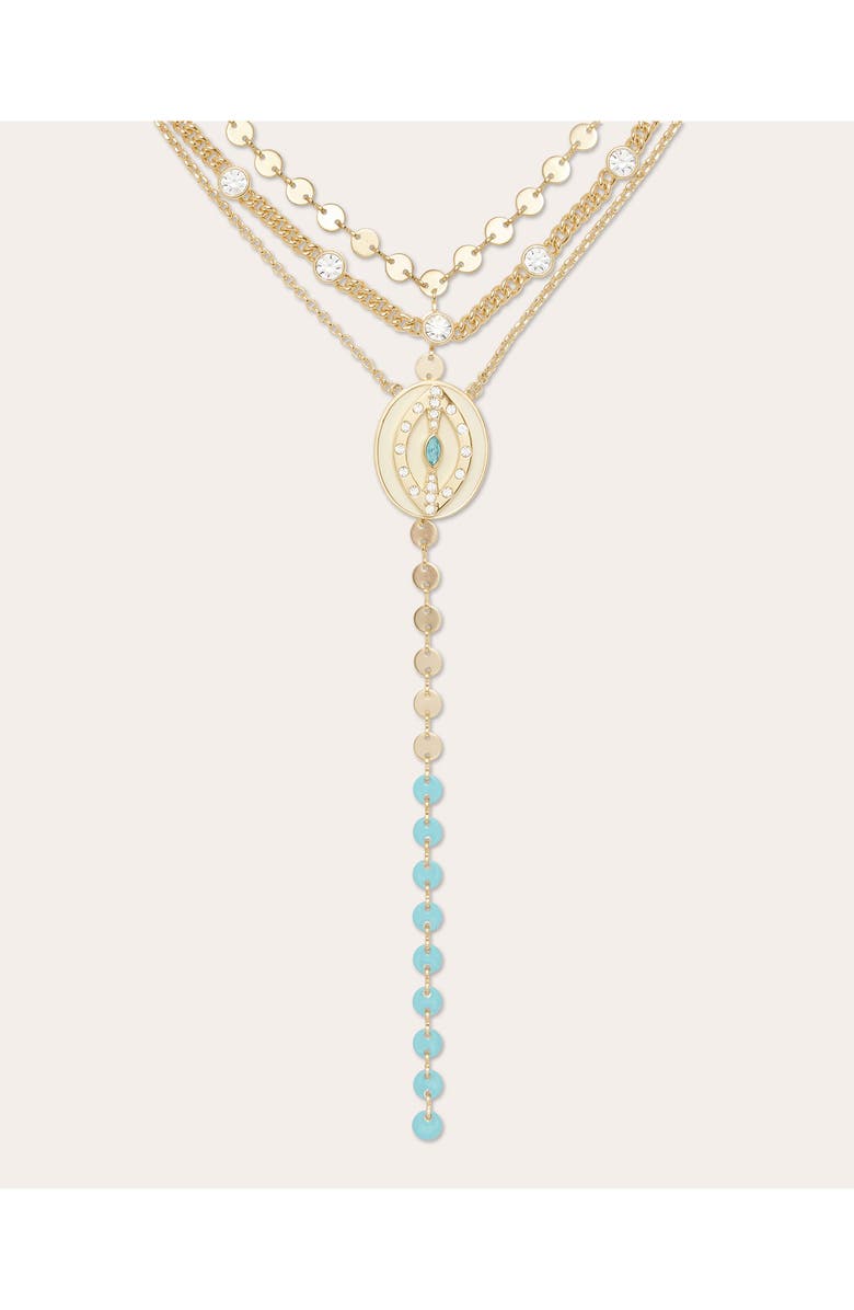 Ramy Brook Saruti Necklace, Alternate, color, Gold