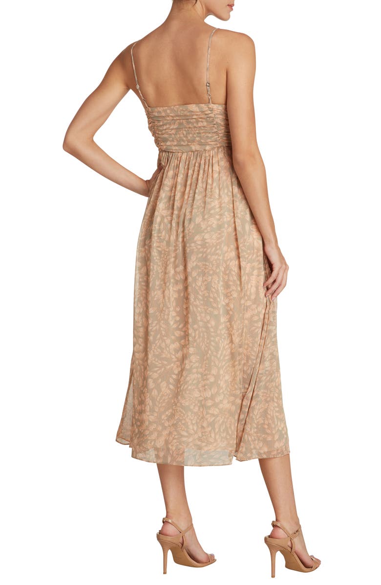 Willow Lola Midi Dress, Alternate, color, Apricot