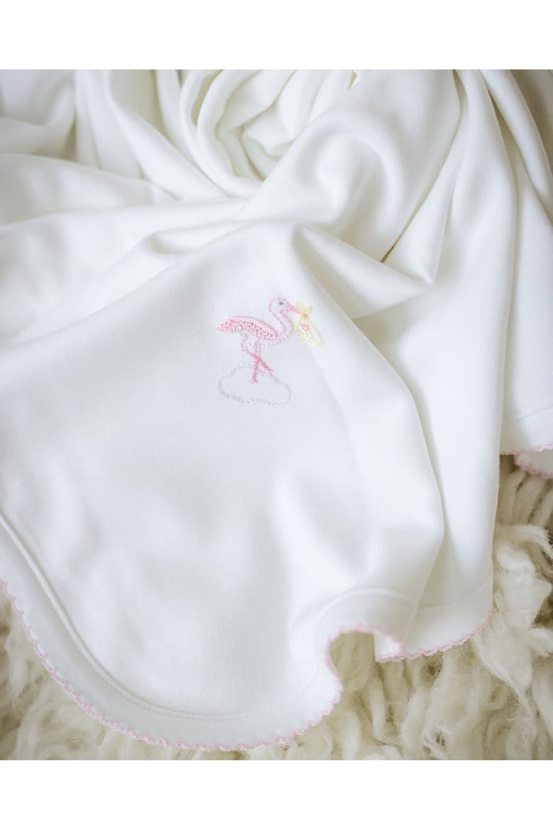 Just Delivered Blanket, Alternate, color, White & Pink