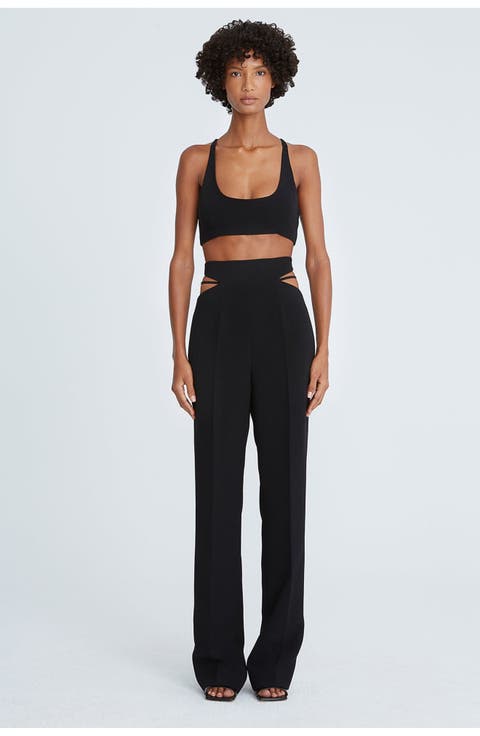Gwen Crepe Scoop Neck Bralette
