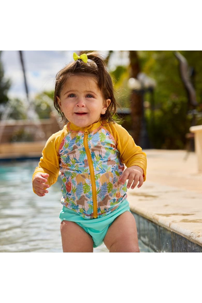 Adjustable Swim Diaper Set, Alternate, color, Aruba