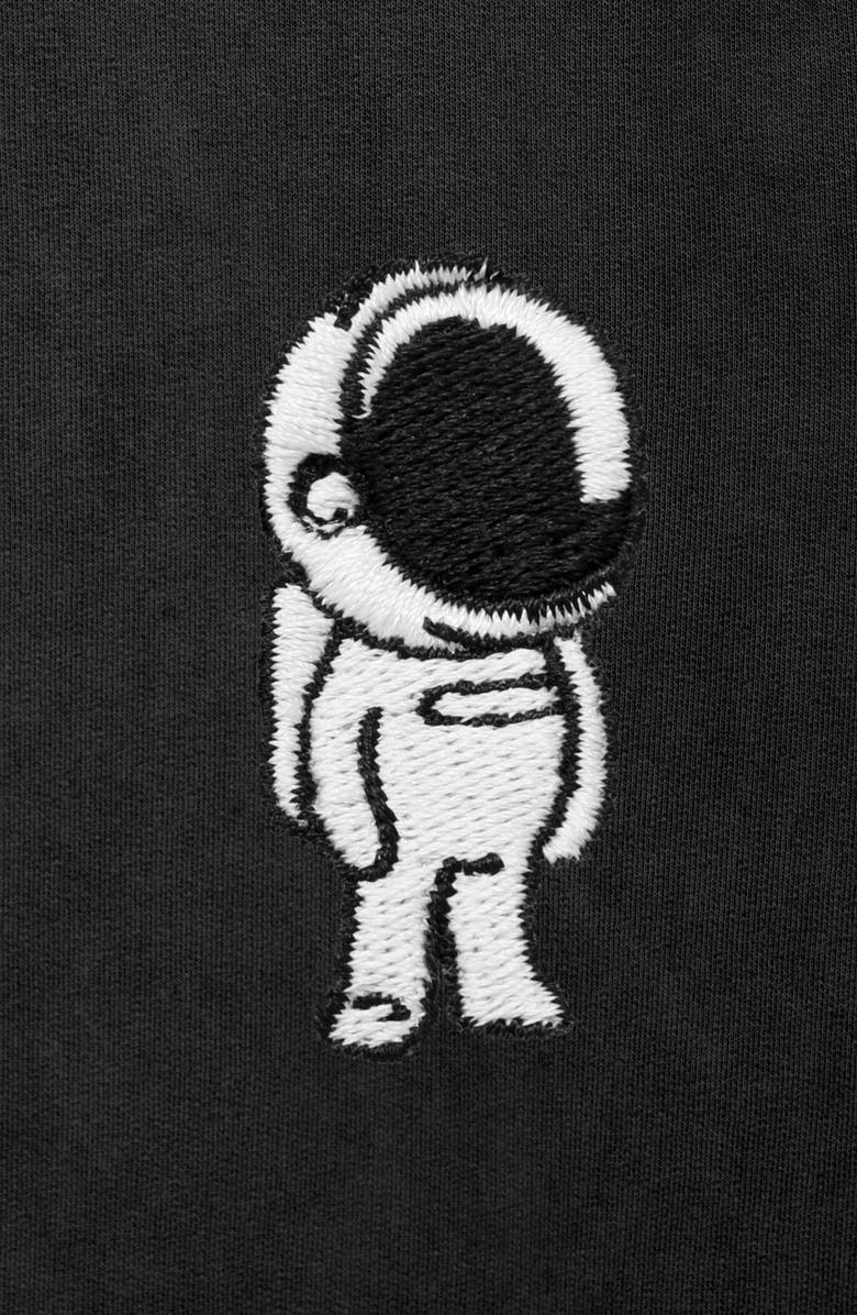 Dalix Mens Astronaut Midweight Washed Jogger Pant, Alternate, color, Black