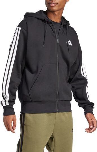 adidas Essential 3-Stripes Fleece Hoodie | Nordstromrack