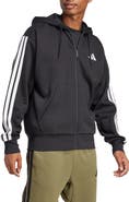 adidas Essential 3-Stripes Fleece Hoodie