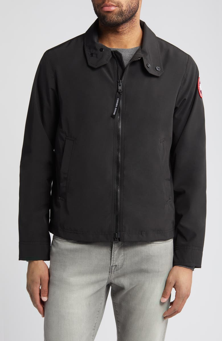 Canada Goose Rosedale Water Repellent Jacket, Alternate, color, Black