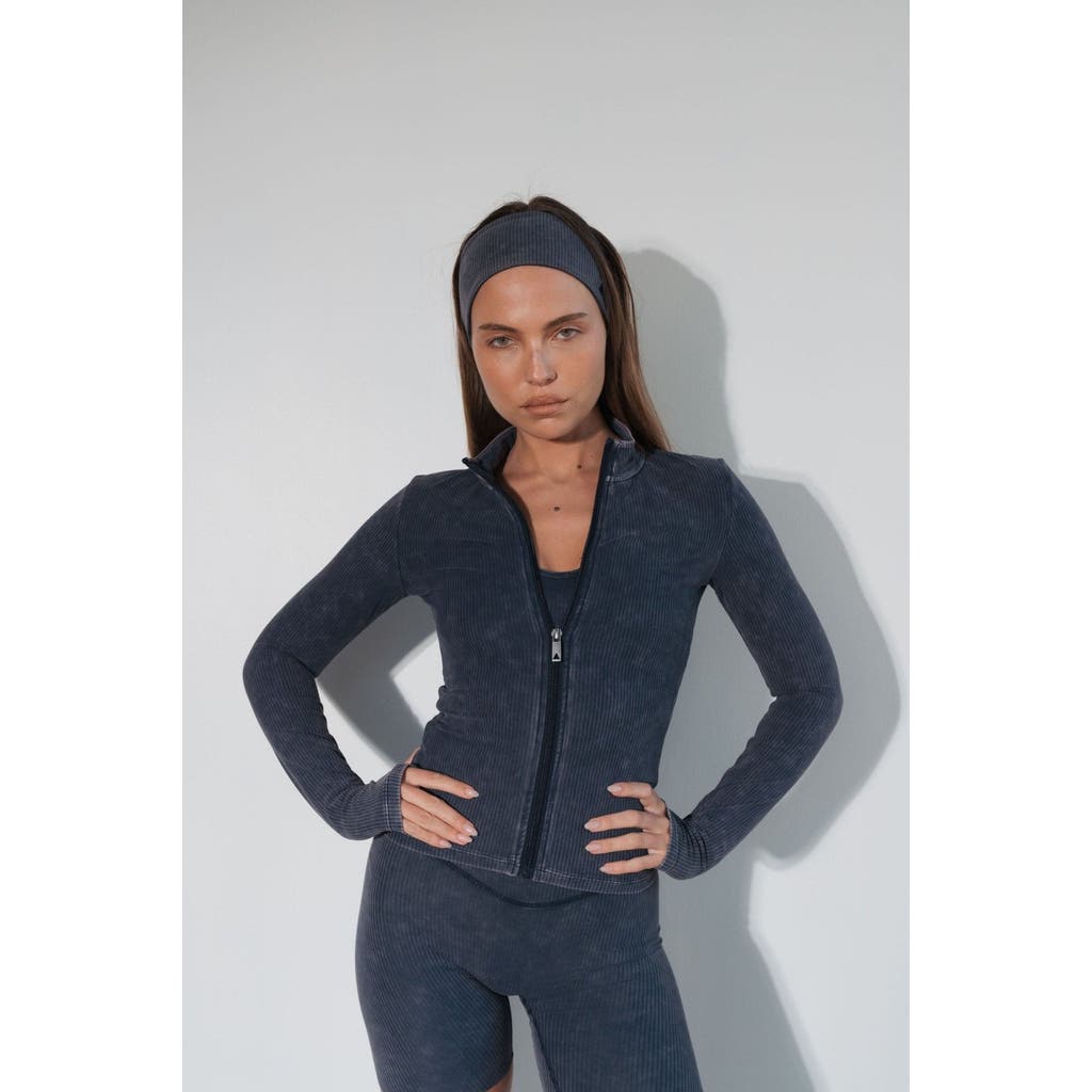 Vitality Cloud Ii Rib Basic Jacket In Blue