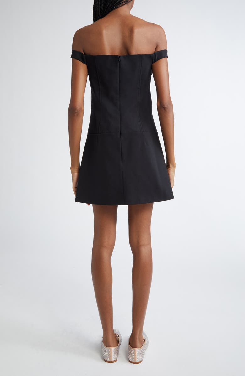 Sandy Liang Tulips Off the Shoulder Minidress, Alternate, color, 