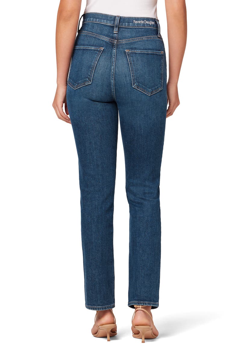 The Valentina Super High Waist Ankle Cigarette Jeans, Alternate, color, DALLAS
