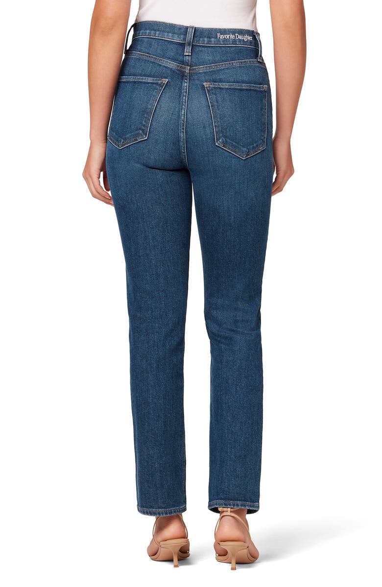 Favorite Daughter The Valentina Super High Waist Ankle Cigarette Jeans, Alternate, color, Dallas