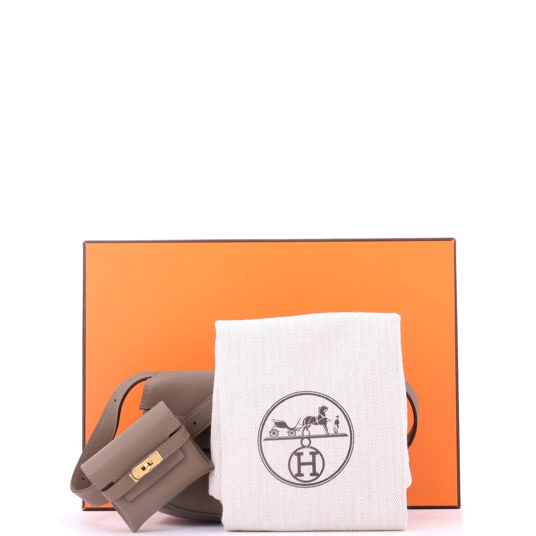 Pre-Owned Hermes Kelly Moove Bag Swift, Alternate, color, Etoupe