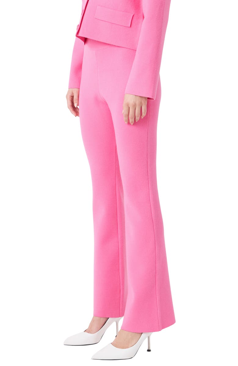 Endless Rose Flare Knit Pants, Alternate, color, Pink