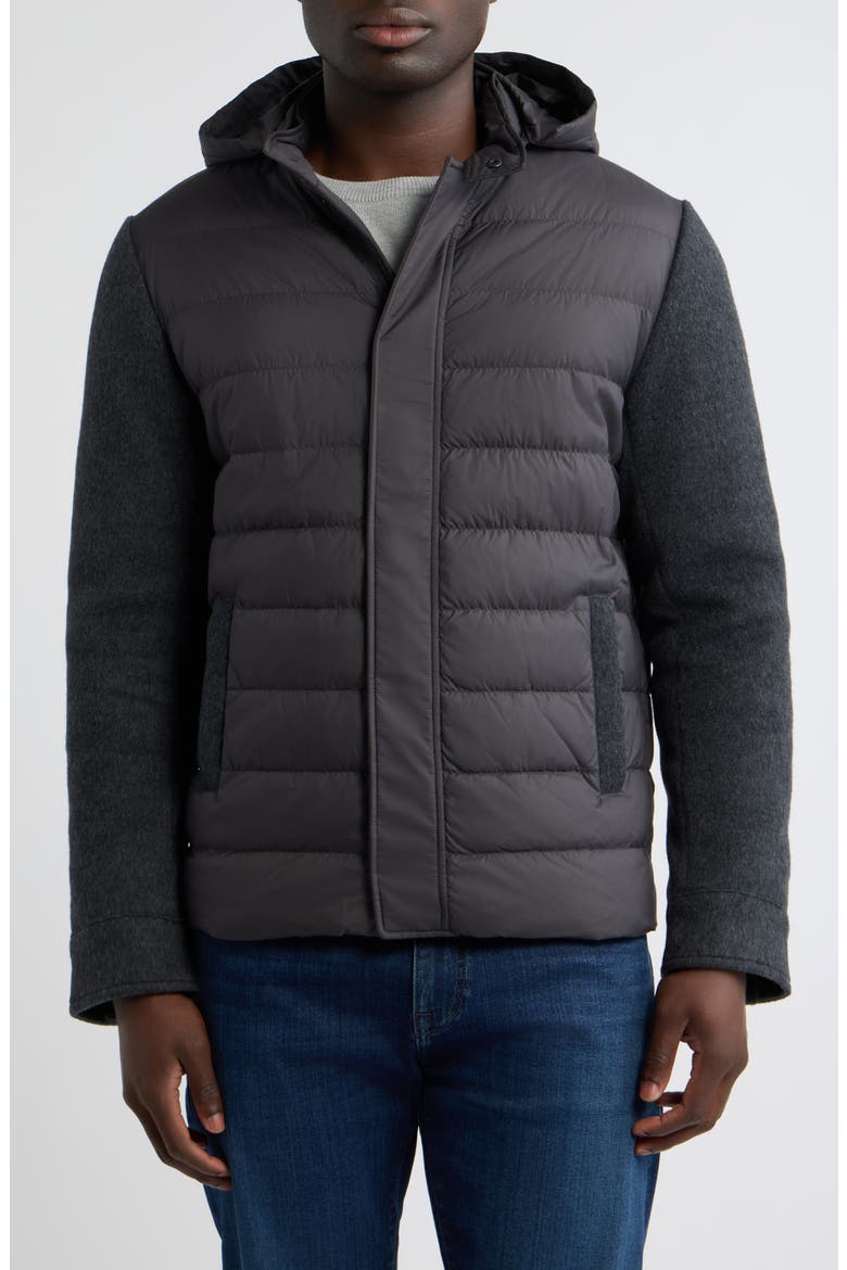 Crown Flex Hybrid Jacket, Alternate, color, IRIDIUM