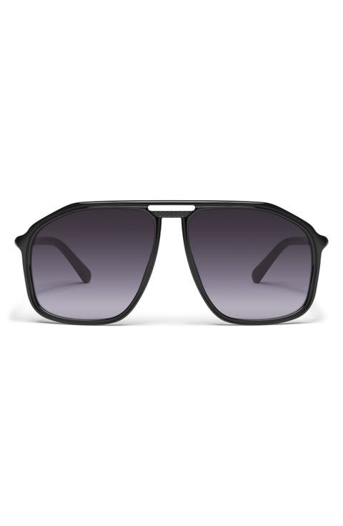 Studio Sesh 60mm Gradient Aviator Sunglasses