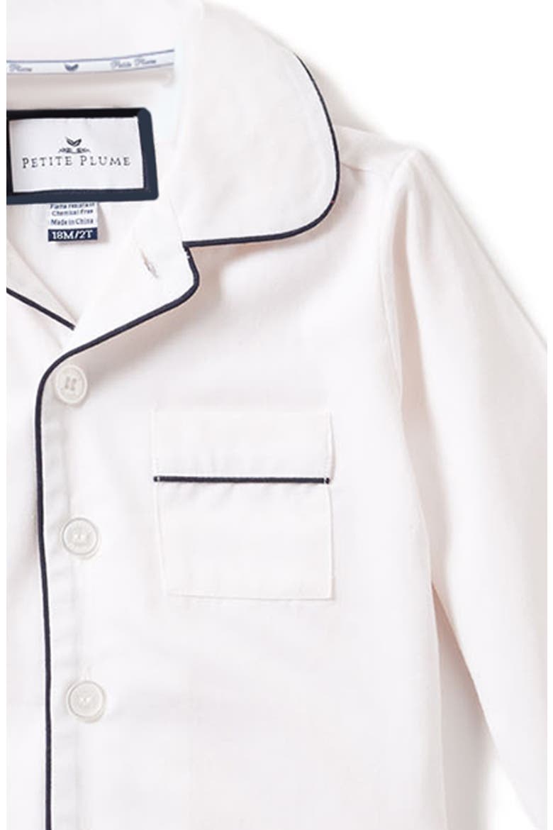 Kids' Two-Piece Pajamas, Alternate, color, WHITE