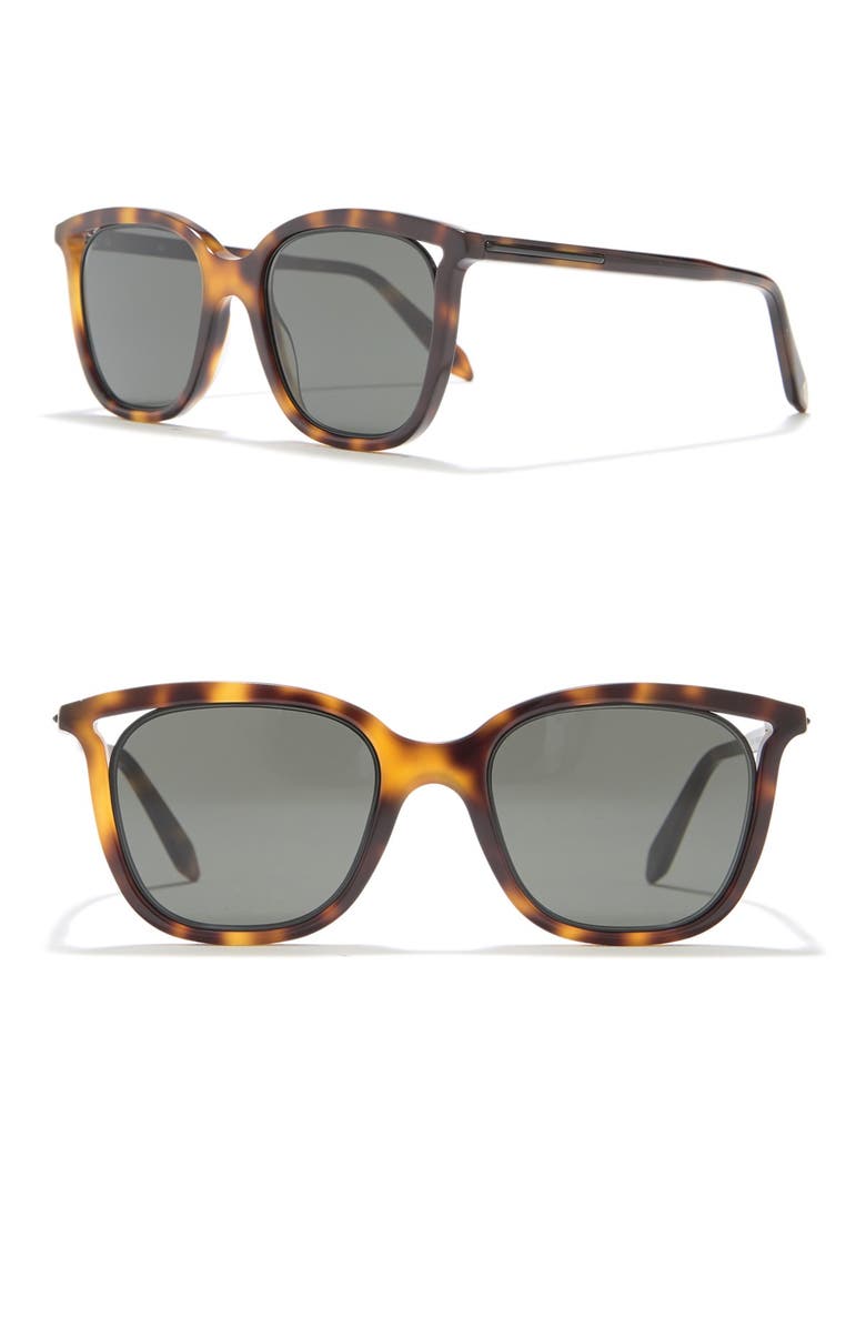 Victoria Beckham 50mm Rectangle Sunglasses, Main, color,