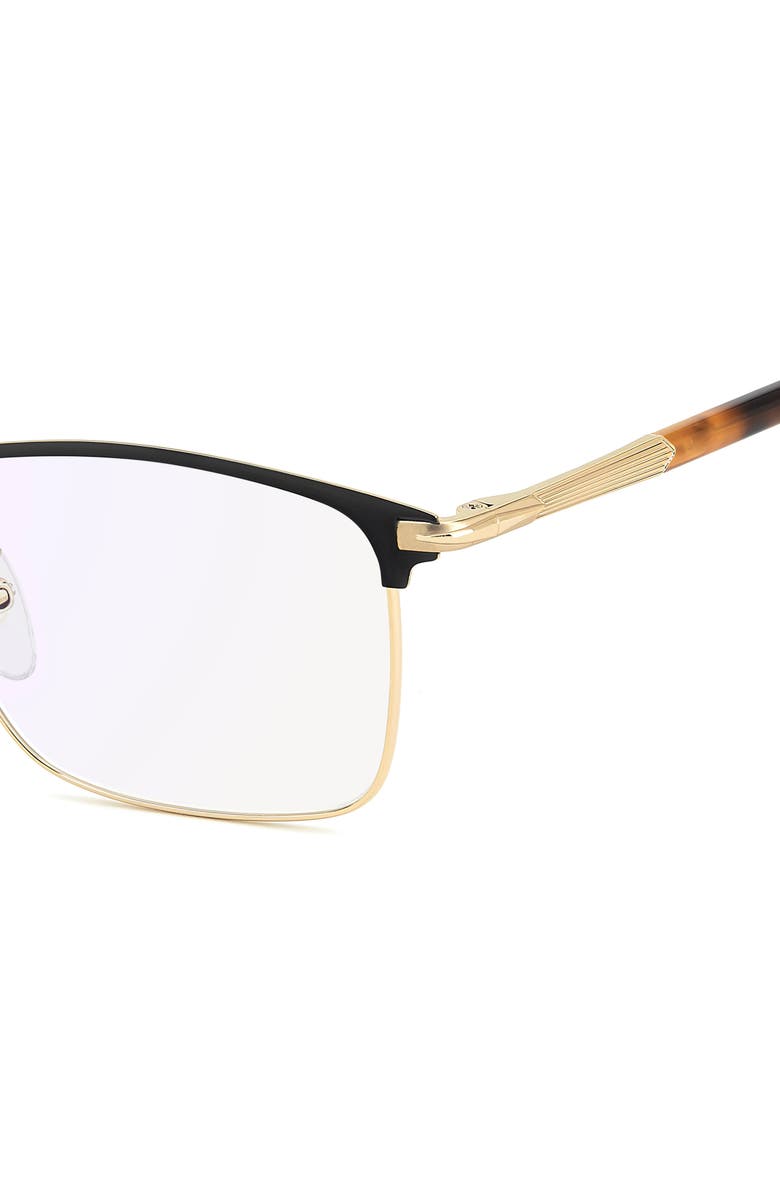 David Beckham Eyewear 54mm Rectangular Optical Glasses, Alternate, color, 