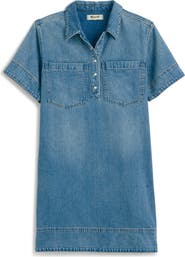 Madewell Denim Popover Dress