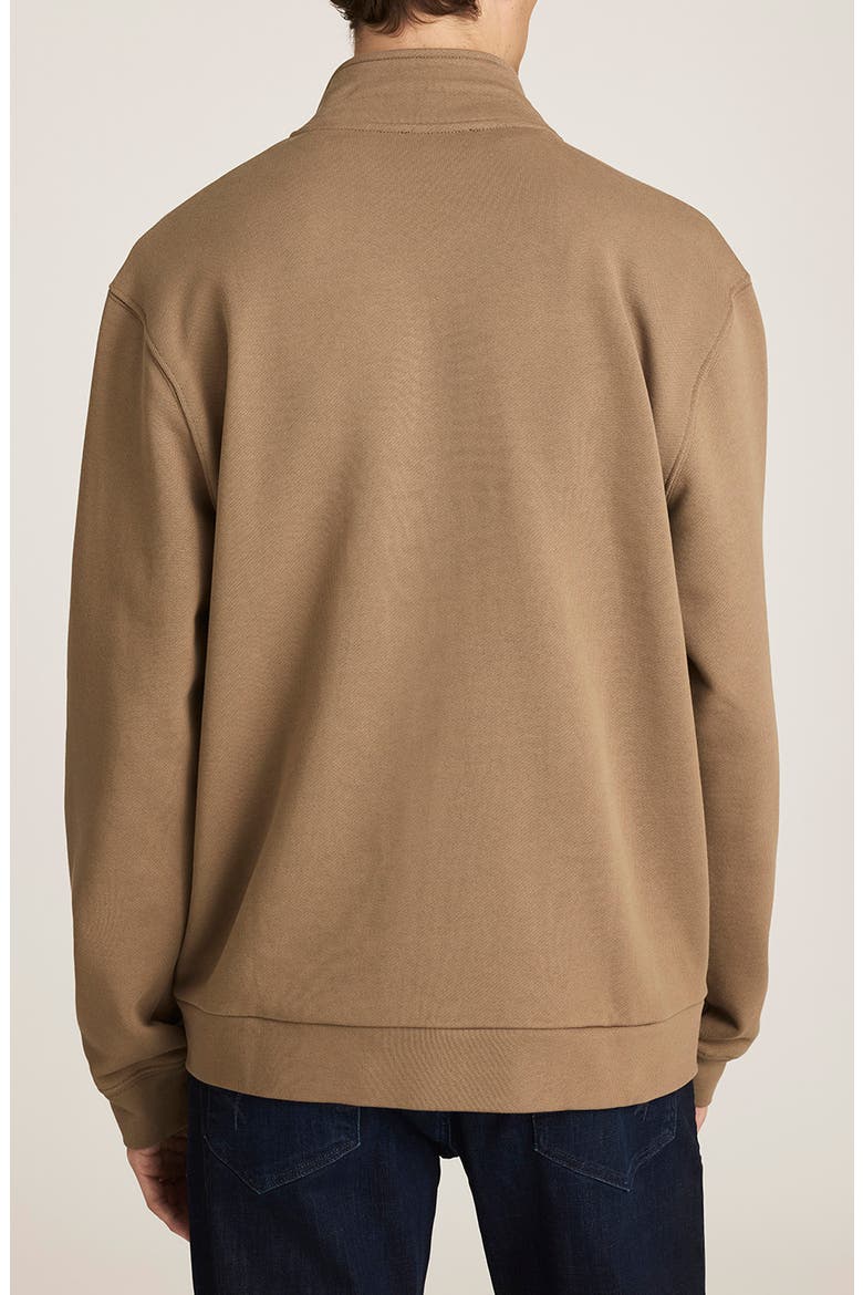 Full Zip Sweatshirt, Alternate, color, SHITAKE