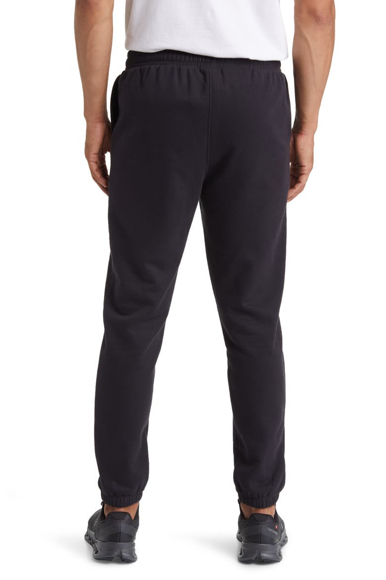 Fresh Cut Cotton Blend Sweatpants, Alternate, color, BLACK