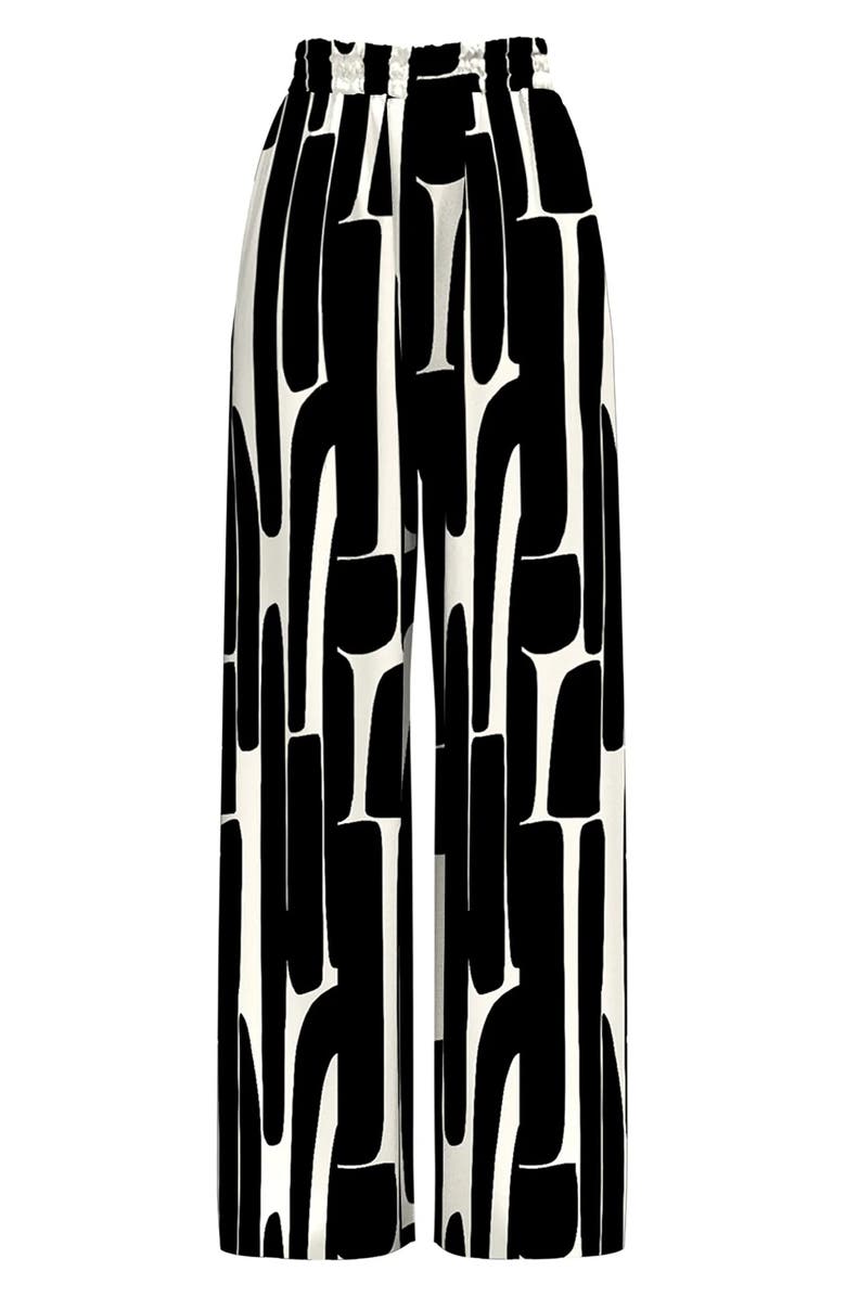 DIARRABLU Leer Hera Print Palazzo Pants, Main, color, 