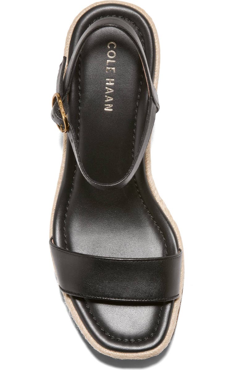 Cole Haan Keeton Cloudfeel Espadrille Ankle Strap Platform Wedge Sandal, Alternate, color,