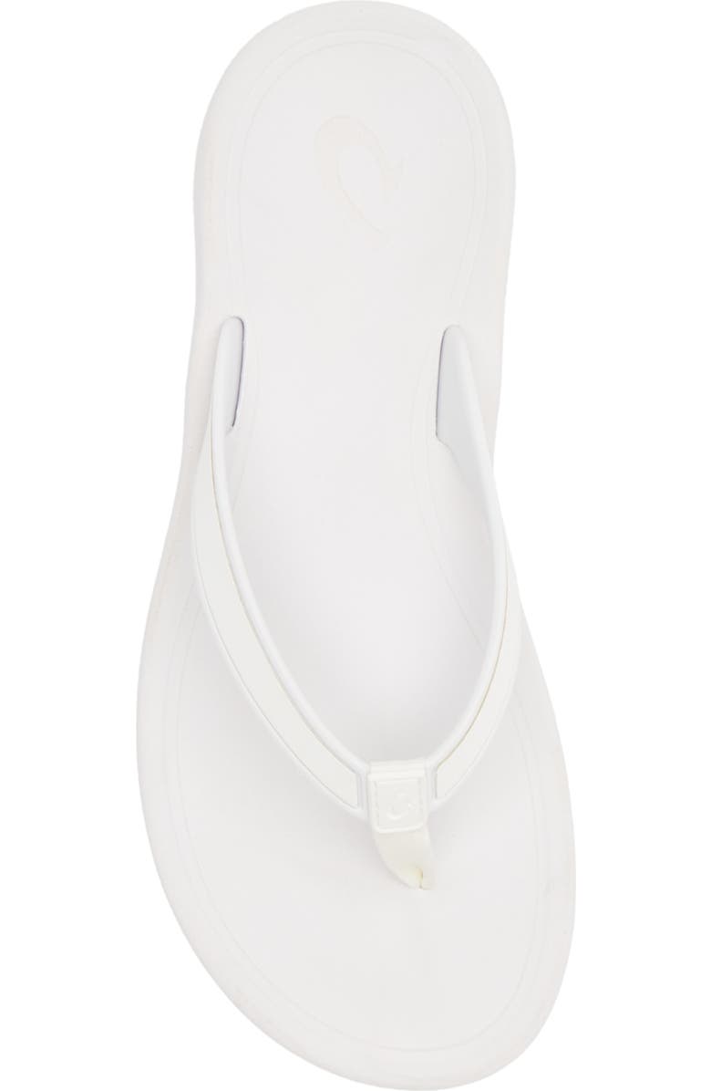OluKai Kapehe Flip Flop, Alternate, color, White/ White