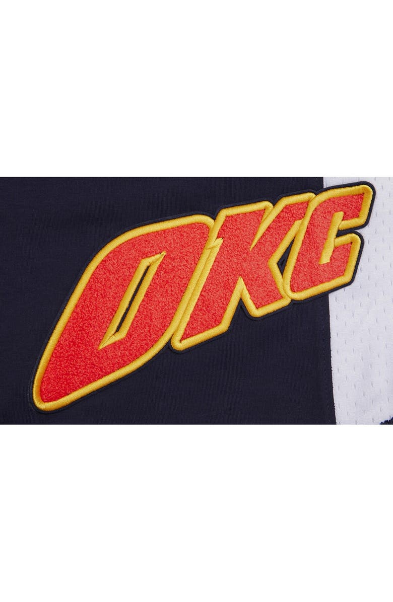 PRO STANDARD Men's Pro Standard Navy Oklahoma City Thunder 2023/24 City Edition DK Shorts, Alternate, color, 