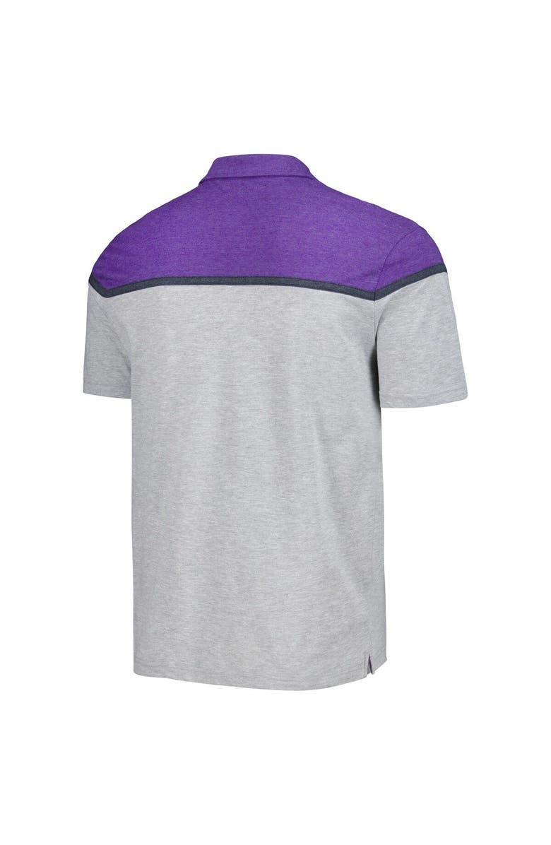 COLOSSEUM Men's Colosseum Heather Gray Washington Huskies Chamberlain Polo, Alternate, color, 