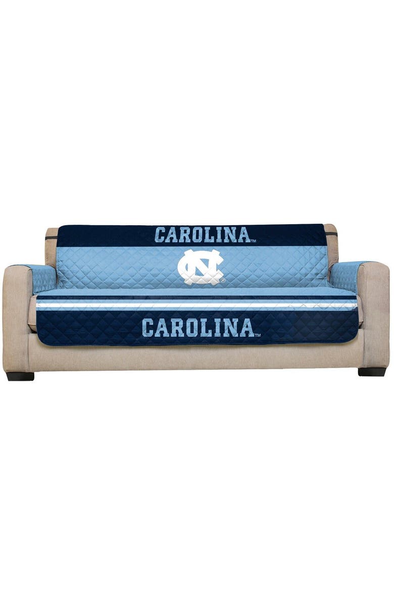 PEGASUS HOME FASHIONS North Carolina Tar Heels Sofa Protector, Main, color, Blue