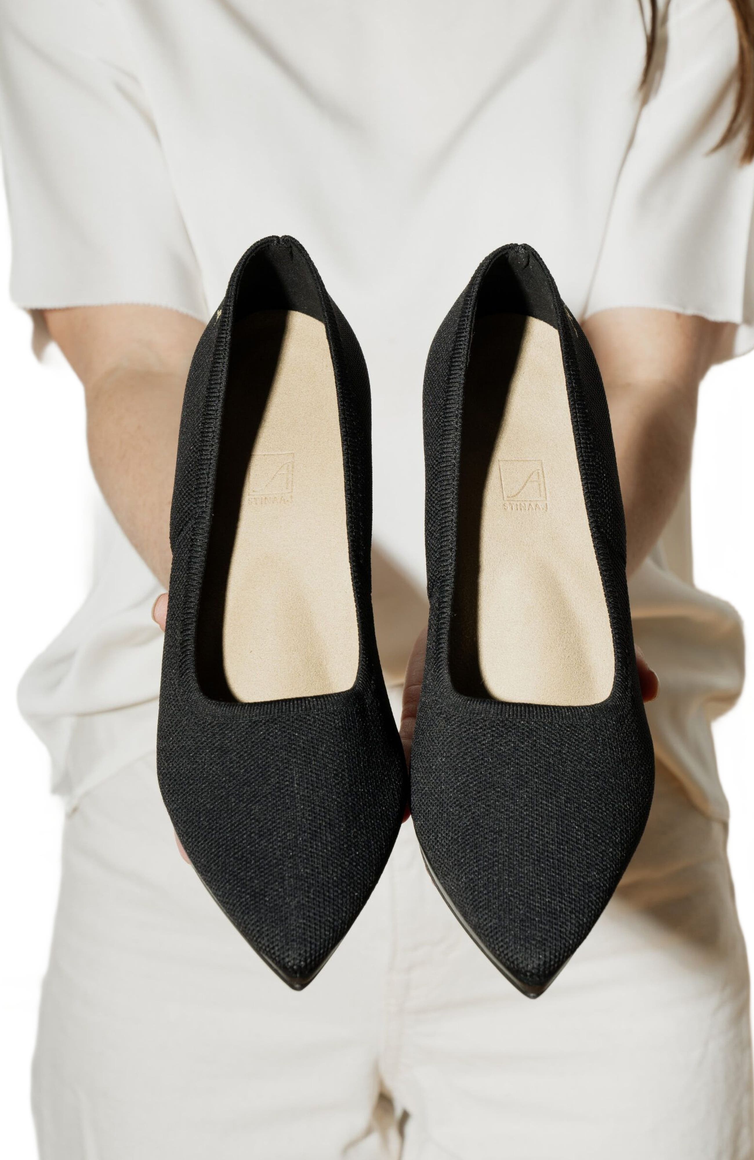 Stinaa.J Felicia Orthopedic Expandable 2.5-in Pumps, Alternate, color, Expandable Black