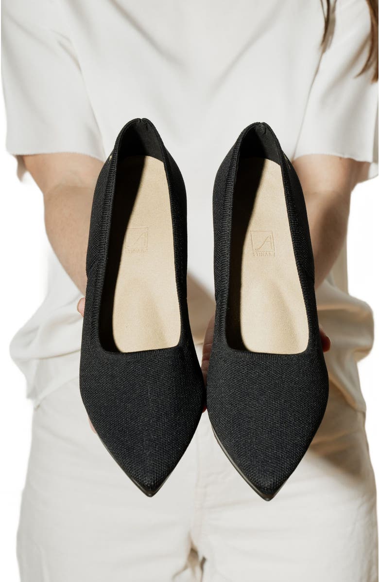 Stinaa.J Felicia Orthopedic Expandable 2.5-in Pumps, Alternate, color, Expandable Black