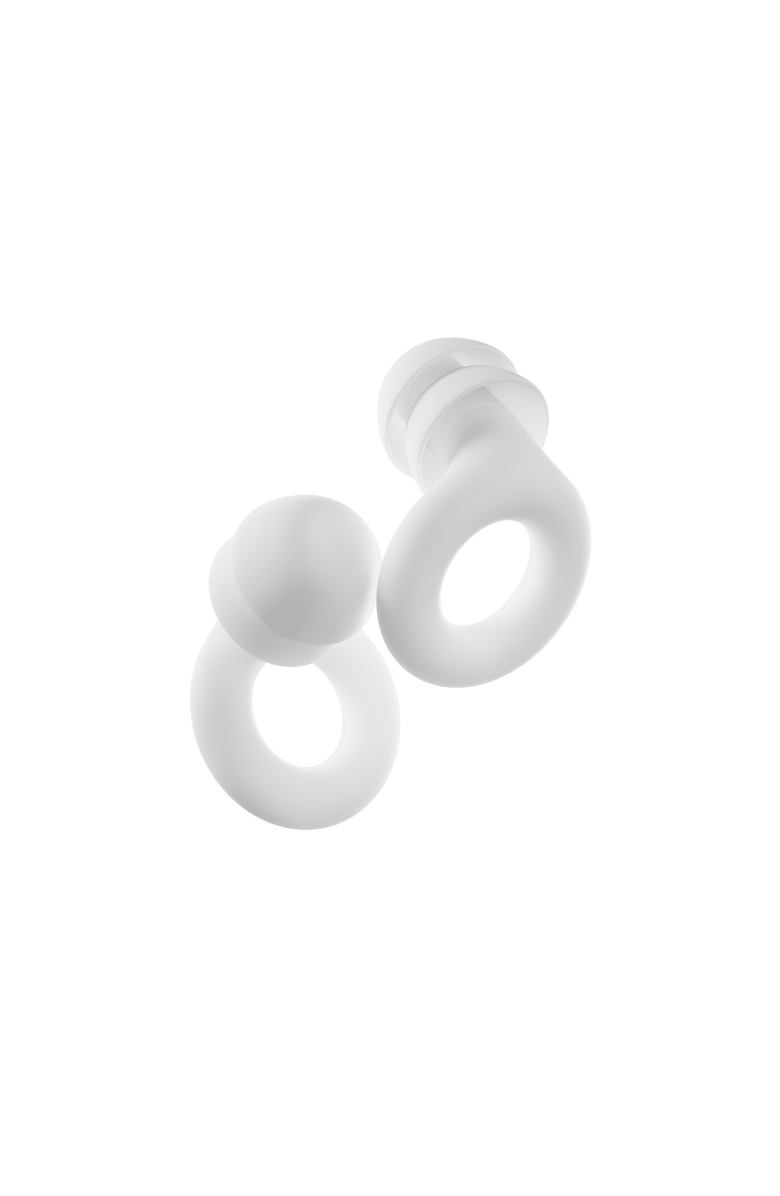 LOOP Quiet 2 Plus Earplugs for Sleep, Focus, Travel & Commutes, Main, color, White