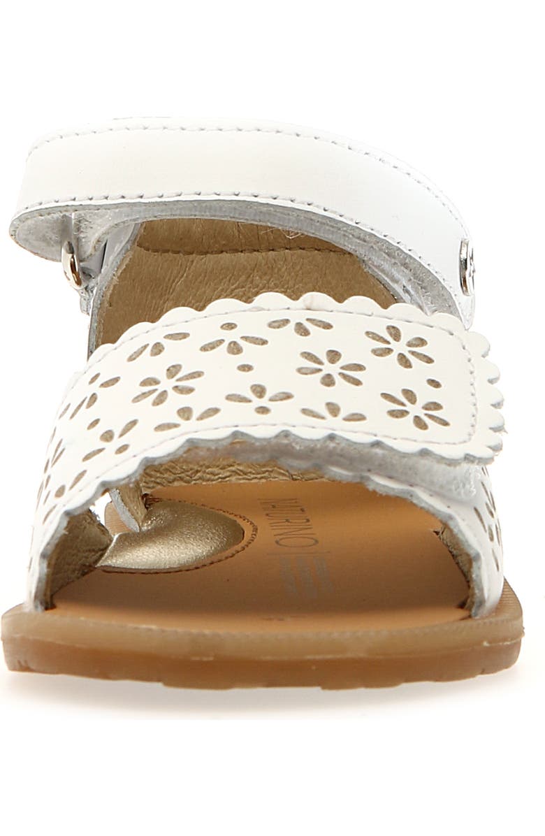 Naturino Maya Ankle Strap Sandal, Alternate, color, White