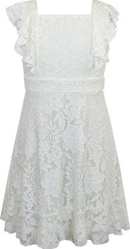 Zunie Kids' Stretch Lace Dress
