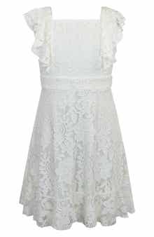 Zunie Kids' Stretch Lace Dress