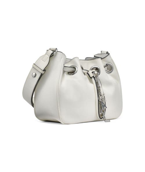 Karl Lagerfeld Paris Desiree Crossbody In Winter White
