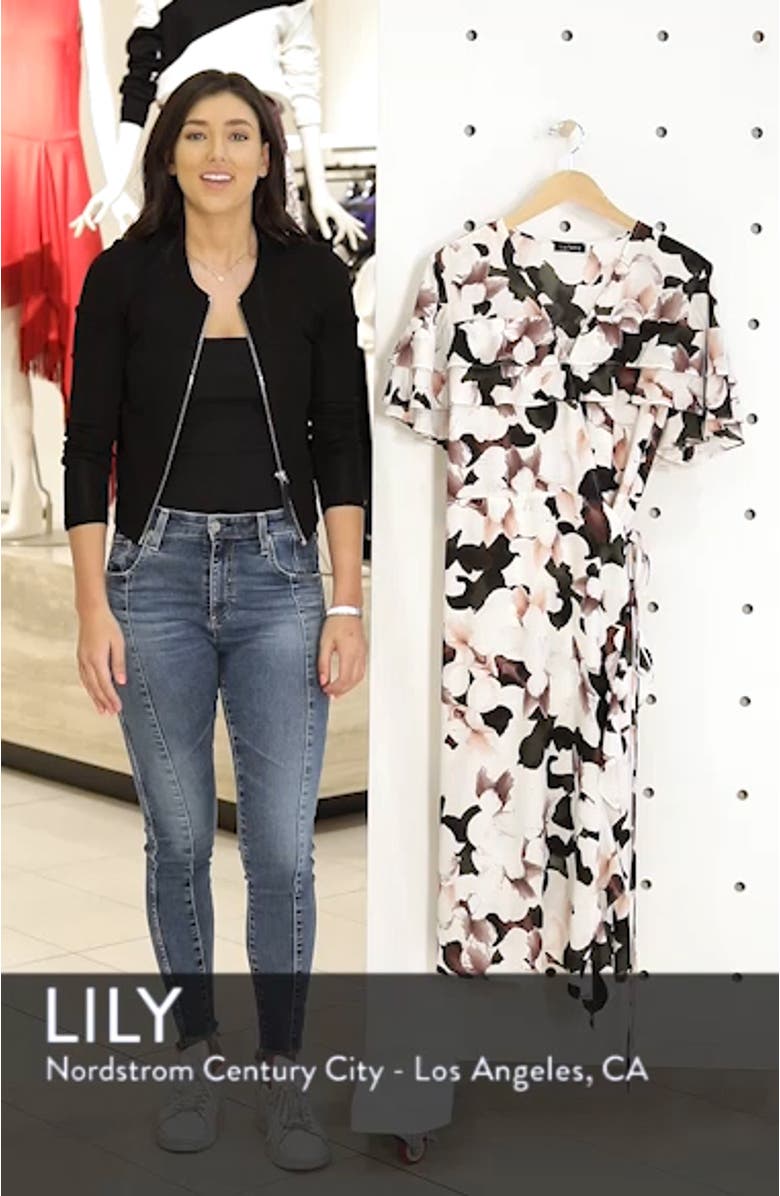 Wrap Front Midi Dress, sales video thumbnail