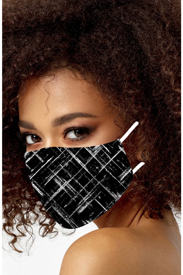 Assorted 3-Pack Adult Face Masks, Main, color, BLACK / PINK / GREEN