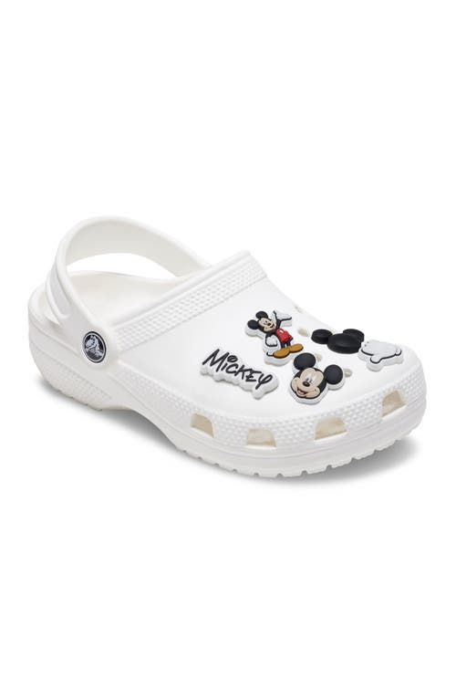 Crocs Assorted 5-pack Mickey Mouse Jibbitz™ Shoe Charms In Transparent